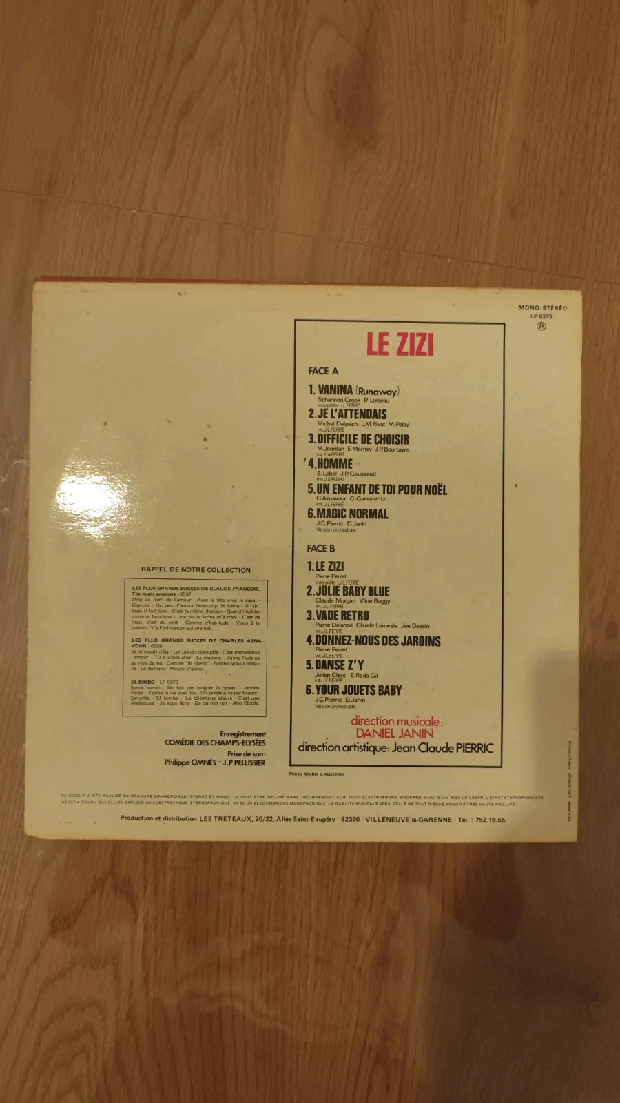 Vinyl 33 RPM 'Le Zizi' Compilation French Chanson Humor – photo 2